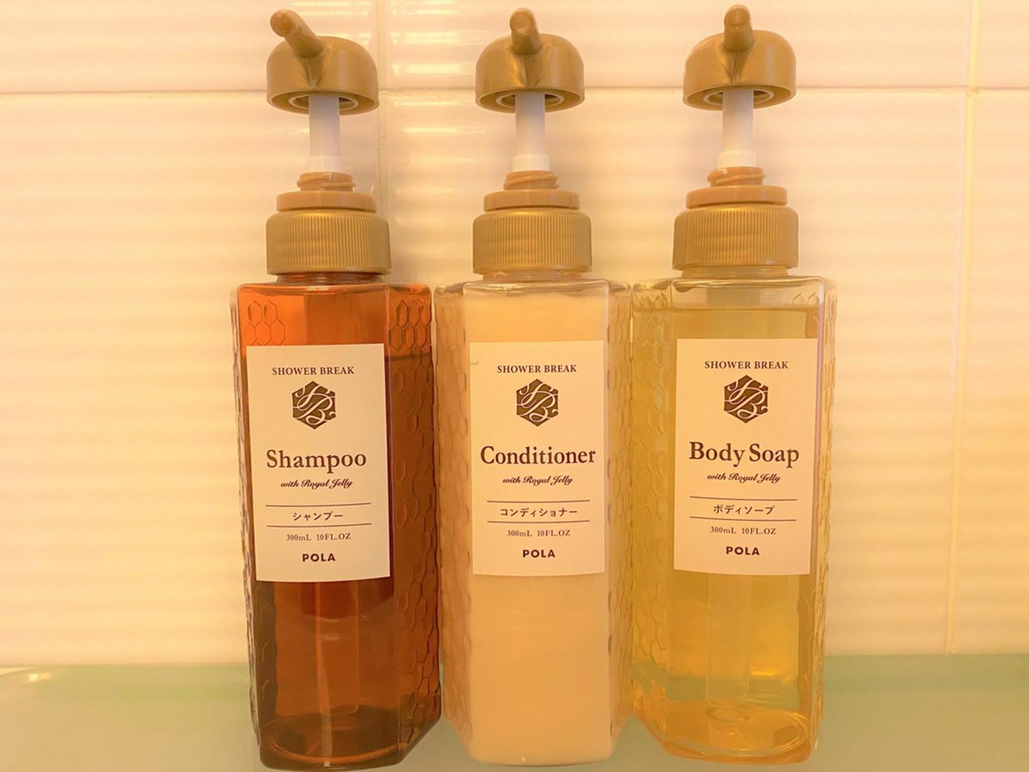 Sapporo Prince Hotel Exteriör bild Shampoo, conditioner, and body soap